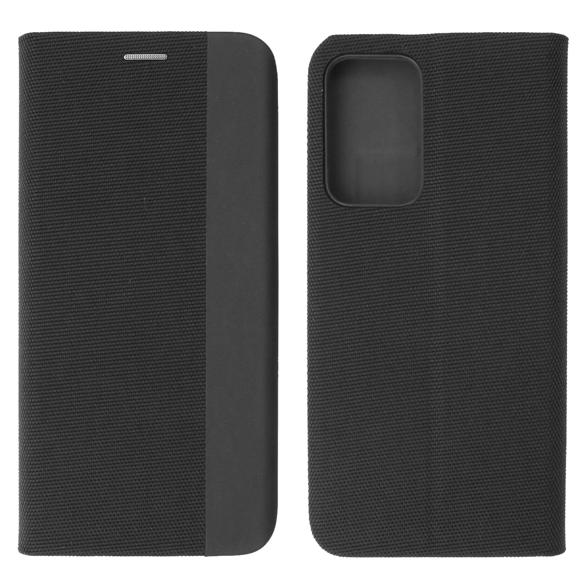 Чехол книжка MESH для XIAOMI Redmi Note 11 Pro Plus 5G, текстиль, силикон, бархат, визитница, цвет черный Чехол книжка MESH для XIAOMI Redmi Note 11 Pro Plus 5G, текстиль, силикон, бархат, визитница, цвет черный
