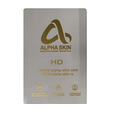 Гидрогелевая защитная пленка ALPHA SKIN HD INNOVATIVE GADGET PROTECTION, глянцевая, прозрачная, диагональ до 8"