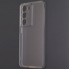 Чехол накладка для Realme C75 4G, защита камеры, силикон, прозрачный