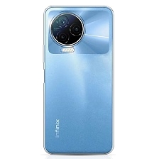 Чехол накладка для INFINIX Note 12 Pro 4G, Note 12 2023, силикон, цвет прозрачный