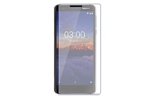 Защитное стекло 0.3mm 2.5D /прозрачное/ для Nokia 3 /техпак/.