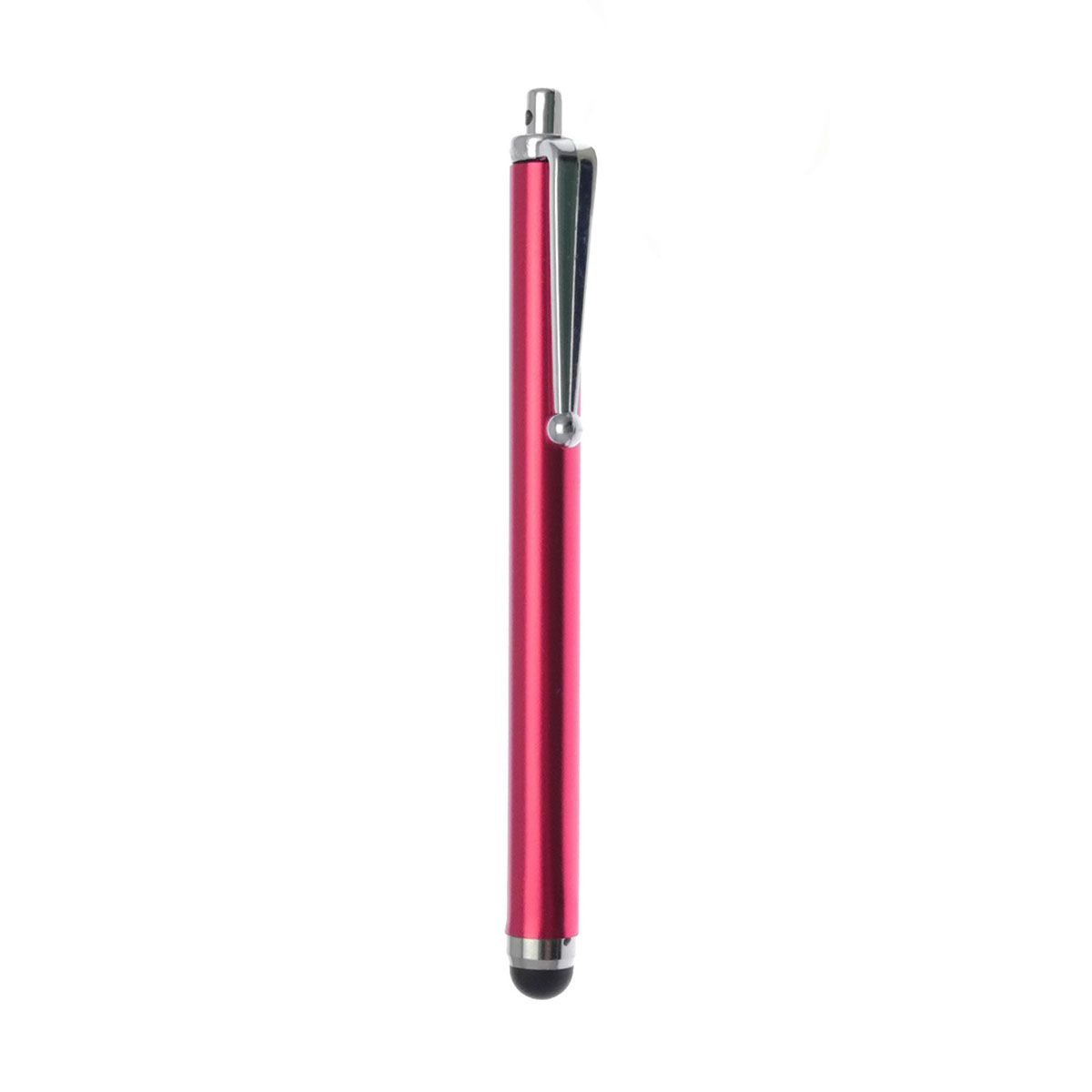 Стилус емкостной для смартфонов и планшетных ПК, длина 8 см, цвет розовый