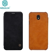 QIN чехол-книга Nillkin SAMSUNG Galaxy J5 2017/J530 /кожа/отдел под пластик.карту/ черный. QIN чехол-книга Nillkin SAMSUNG Galaxy J5 2017/J530 /кожа/отдел под пластик.карту/ черный.
