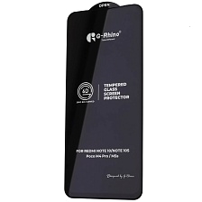 Защитное стекло 6D G-Rhino 200C для XIAOMI Redmi Note 10, Redmi Note 10S, POCO M5s, цвет окантовки черный