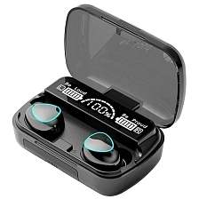 Гарнитура (наушники с микрофоном) беспроводная, NEWEST M10, LED-дисплей Bluetooth 5.3, цвет черный