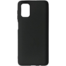 Чехол накладка GPS для SAMSUNG Galaxy M51 (SM-515), силикон, матовый, цвет черный
