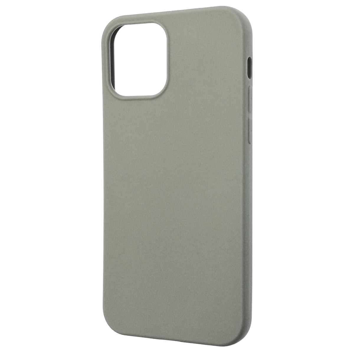 Чехол накладка GPS для APPLE iPhone 12 (6.1"), iPhone 12 Pro (6.1"), силикон, матовый, цвет светло серый