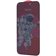 Защитное стекло Антишпион HOCO G15 для APPLE iPhone 14 Pro Max (6.7"), цвет окантовки черный Защитное стекло Антишпион HOCO G15 для APPLE iPhone 14 Pro Max (6.7"), цвет окантовки черный