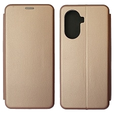 Чехол книжка STYLISH для HUAWEI Nova Y70, экокожа, визитница, цвет розовое золото Чехол книжка STYLISH для HUAWEI Nova Y70, экокожа, визитница, цвет розовое золото
