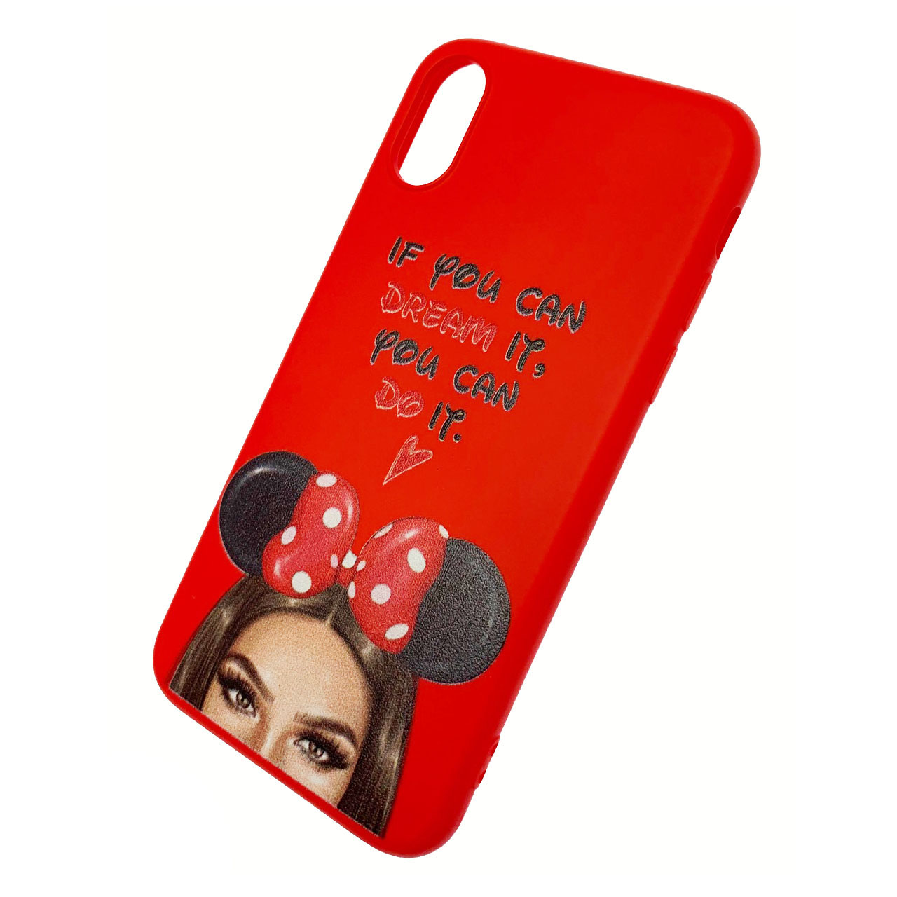 Чехол накладка для APPLE iPhone X, XS, силикон, рисунок if you can DREAM IT, YOU CAM DO IT. Чехол накладка для APPLE iPhone X, XS, силикон, рисунок if you can DREAM IT, YOU CAM DO IT.
