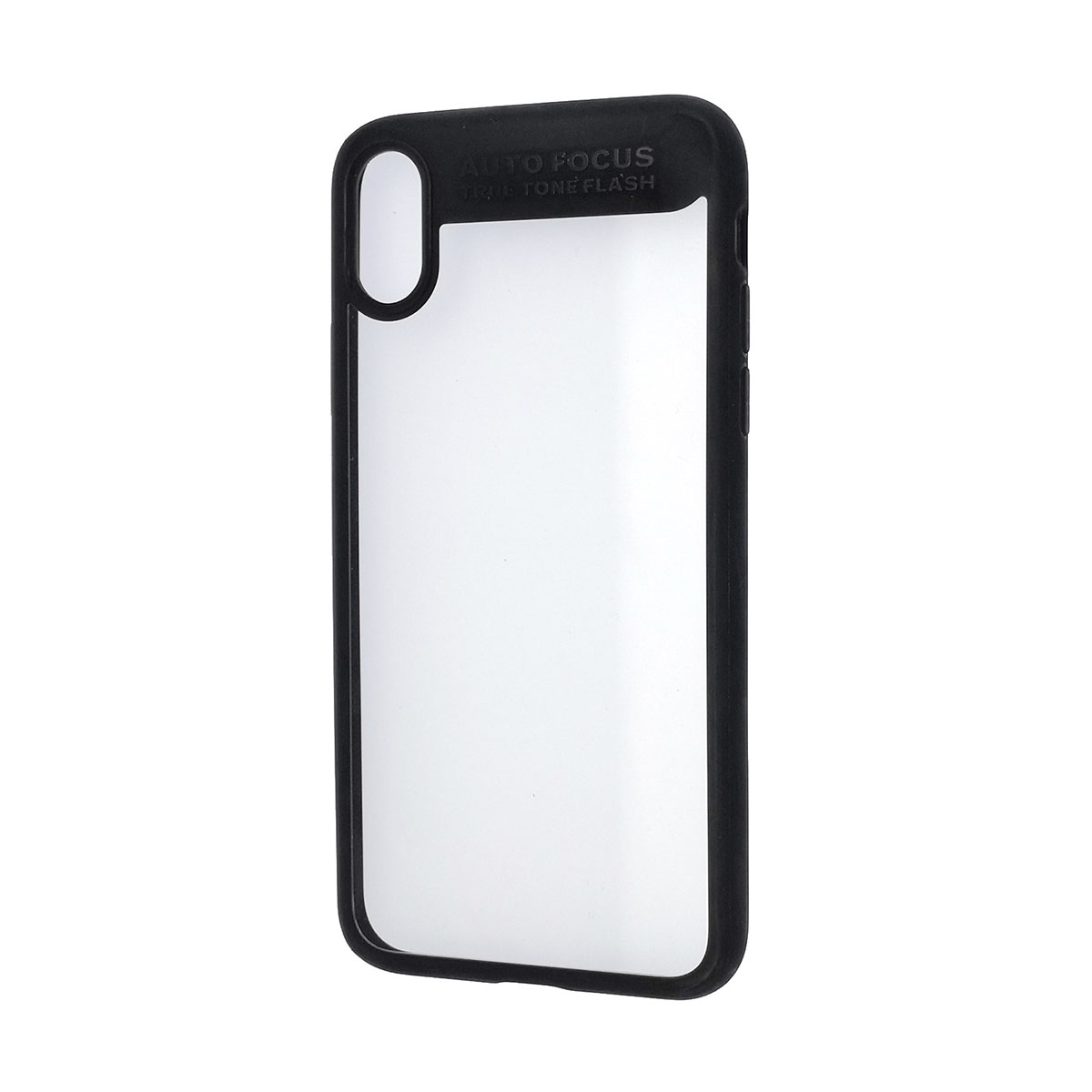 Чехол накладка BASEUS Suthin для APPLE iPhone X, силикон, цвет окантовки черный.