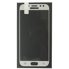 Защитное стекло для SAMSUNG Galaxy J5 Pro, J5 2017 (SM-J527), цвет окантовки белый Защитное стекло для SAMSUNG Galaxy J5 Pro, J5 2017 (SM-J527), цвет окантовки белый