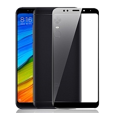 Стекло защитное "2D" для Xiaomi Redmi 5 в техпаке, цвет черный