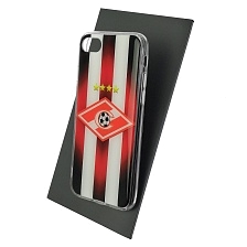 Чехол накладка для APPLE iPhone 7, iPhone 8, iPhone SE 2020, силикон, глянцевый, рисунок 4 звезды Спартака