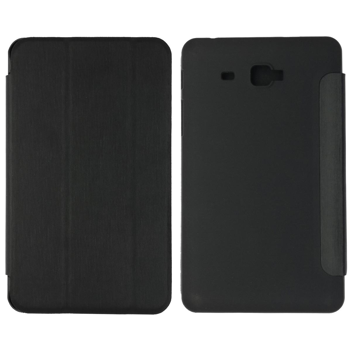 Чехол книжка iRidium для планшета SAMSUNG Galaxy Tab A 7.0 (SM-T280, SM-T285), тканевая основа, цвет черный
