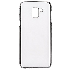 Чехол накладка TPU CASE для SAMSUNG Galaxy J6 2018 (SM-J600), силикон, цвет прозрачный