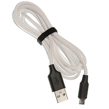 Кабель MRM G5 Micro USB, длина 1 метр, цвет белый
