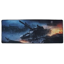 Коврик для компьютерной мыши и клавиатуры K9 KV78, 300х800 мм, рисунок World of Tanks