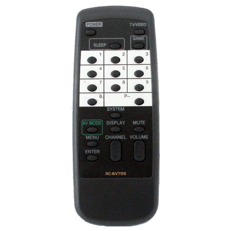 Пульт ДУ для AIWA RC-6VT05 подходит к следующим моделям: TV-202KER, TV-A145, TV-A205, TV-A215, TV-C142, TV-C142SKE, TV-C202, TV-C202SKE, TV-SB141. Пульт ДУ для AIWA RC-6VT05 подходит к следующим моделям: TV-202KER, TV-A145, TV-A205, TV-A215, TV-C142, TV-C142SKE, TV-C202, TV-C202SKE, TV-SB141.