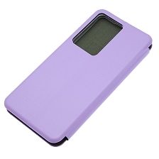 Чехол книжка STYLISH для Realme C75, экокожа, визитница, цвет сиреневый