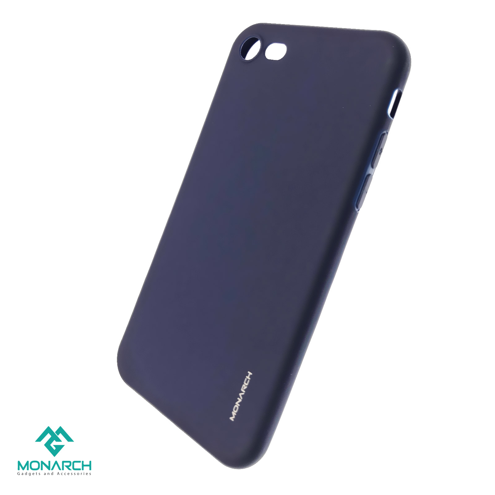 Чехол накладка MONARCH MT-03 для APPLE iPhone 7, 8, силикон, цвет синий.