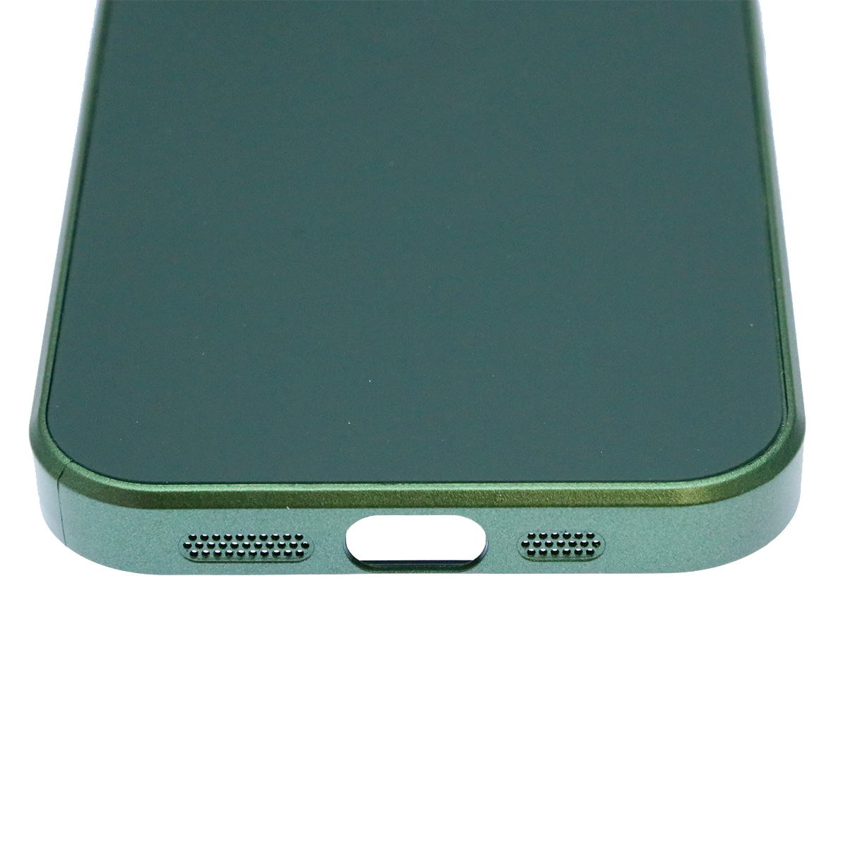 Чехол накладка AG Glass case для APPLE iPhone 14 Pro Max (6.7"), силикон, защита камеры, цвет хвойный