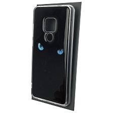 Чехол накладка для HUAWEI Mate 20, силикон, глянцевый, рисунок Глаза пантеры