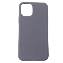 Чехол накладка Silicon Case для APPLE iPhone 11 Pro 2019, силикон, бархат, цвет серый