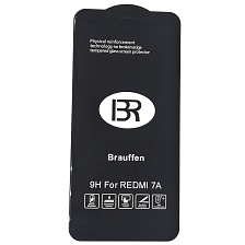 Защитное стекло 5D BRAUFFEN для XIAOMI Redmi 7A, цвет окантовки черный Защитное стекло 5D BRAUFFEN для XIAOMI Redmi 7A, цвет окантовки черный