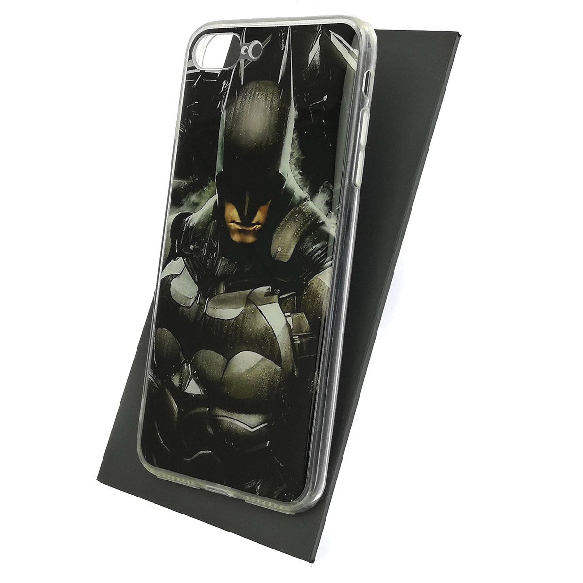 Чехол накладка для APPLE iPhone 7 Plus, iPhone 8 Plus, силикон, глянцевый, рисунок Бэтмен