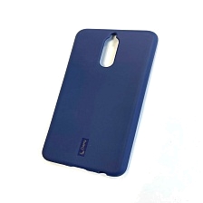 Силиконовая накладка Cherry для Huawei Nova-2-i/Honor 9 i /Mate 10 Lite синий.