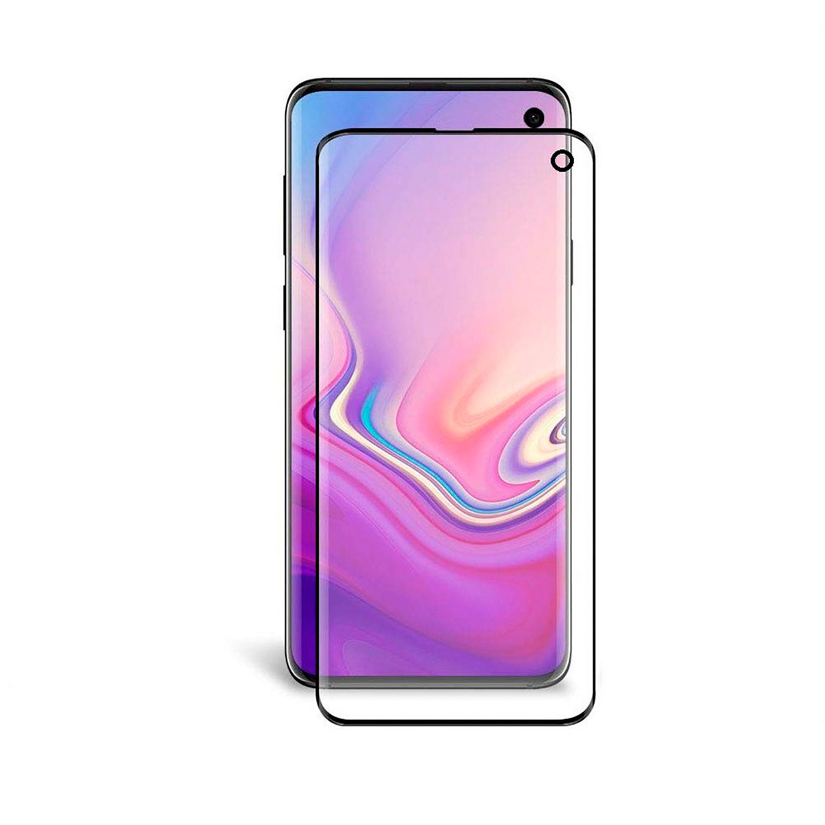 Защитное стекло для SAMSUNG Galaxy S10 Lite 2019 (SM-G970), полное покрытие, цвет черный. Защитное стекло для SAMSUNG Galaxy S10 Lite 2019 (SM-G970), полное покрытие, цвет черный.