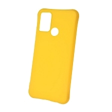 Чехол накладка SLIM MATTE для HUAWEI Honor 9A (MOA-LX9N), силикон, матовый, цвет желтый.