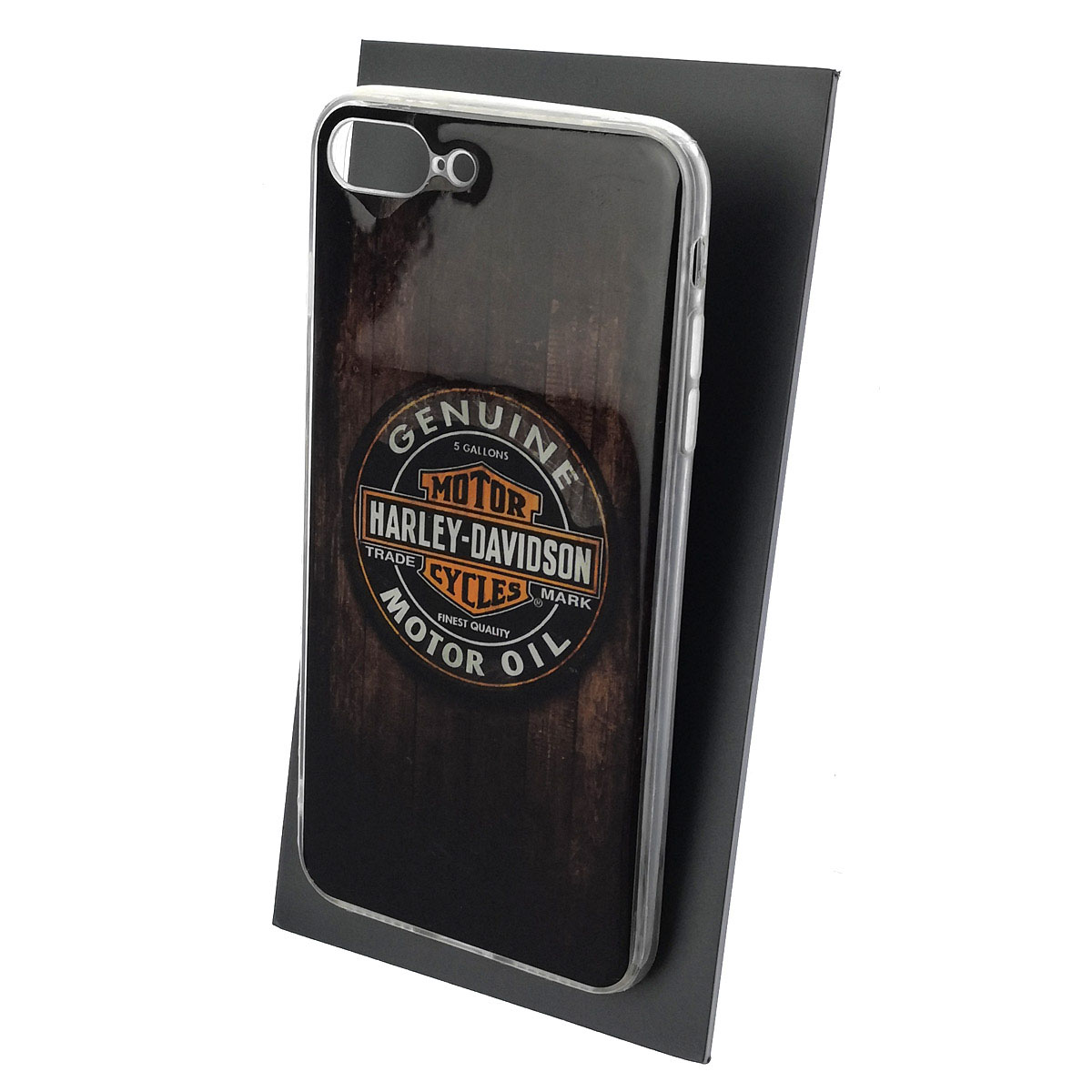 Чехол накладка для APPLE iPhone 7 Plus, iPhone 8 Plus, силикон, глянцевый, рисунок Harley Davidson Genuine Чехол накладка для APPLE iPhone 7 Plus, iPhone 8 Plus, силикон, глянцевый, рисунок Harley Davidson Genuine