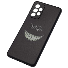 Чехол накладка для SAMSUNG Galaxy A52 (SM-A525F), силикон, рисунок Were Ah Mad Here