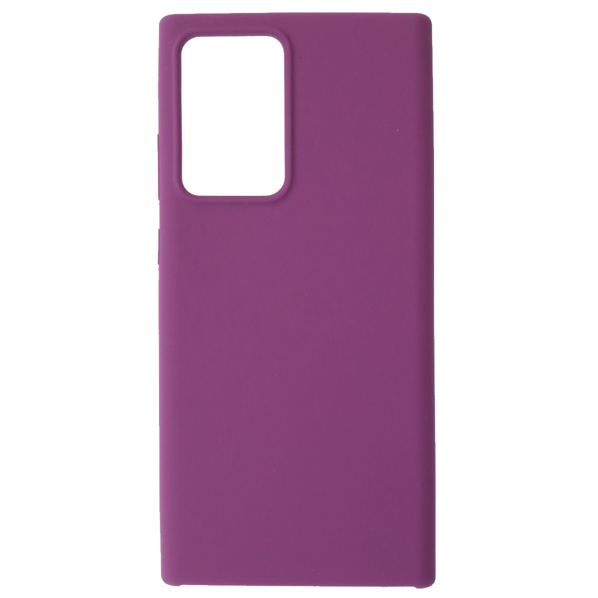 Чехол накладка Silicon Cover для SAMSUNG Galaxy Note 20 Ultra (SM-N9860), силикон, бархат, цвет фиолетовый