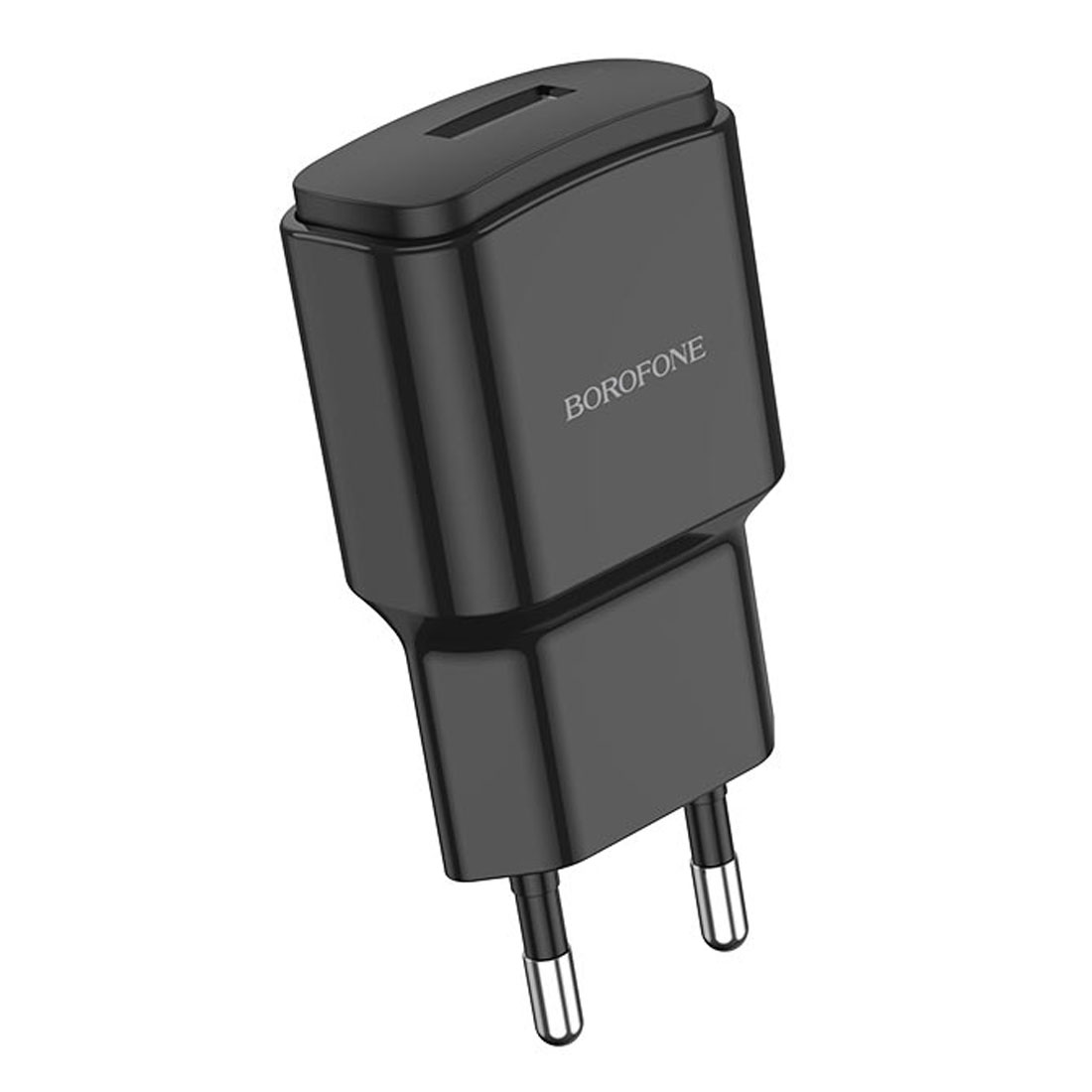 СЗУ (Сетевое зарядное устройство) BOROFONE BA48A Orion, 2.1A, 1 USB, цвет черный