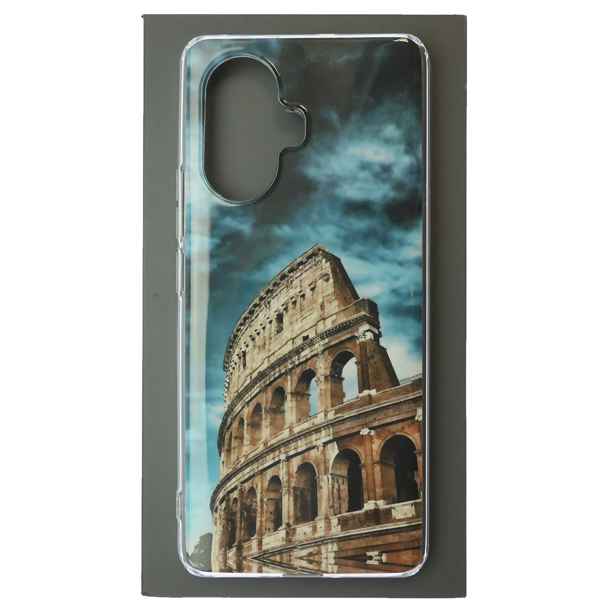 Чехол накладка для Realme 10 Pro Plus 5G, силикон, глянцевый, рисунок Колизей