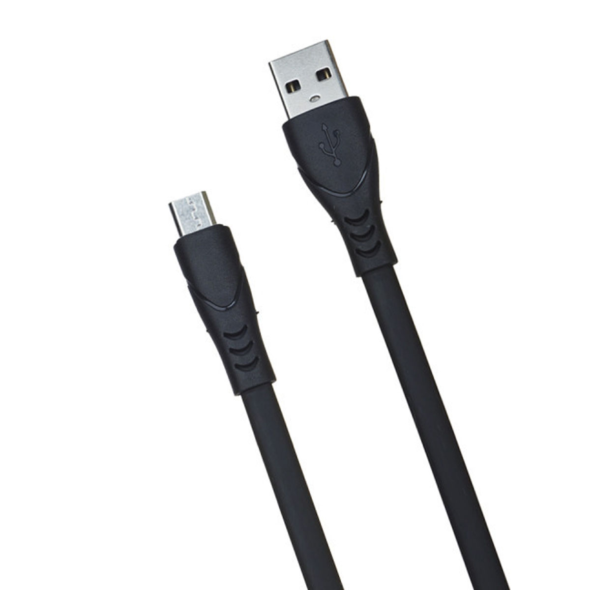 Кабель MRM MR38m Micro USB, 2.4А, длина 1 метр, силикон, цвет черный