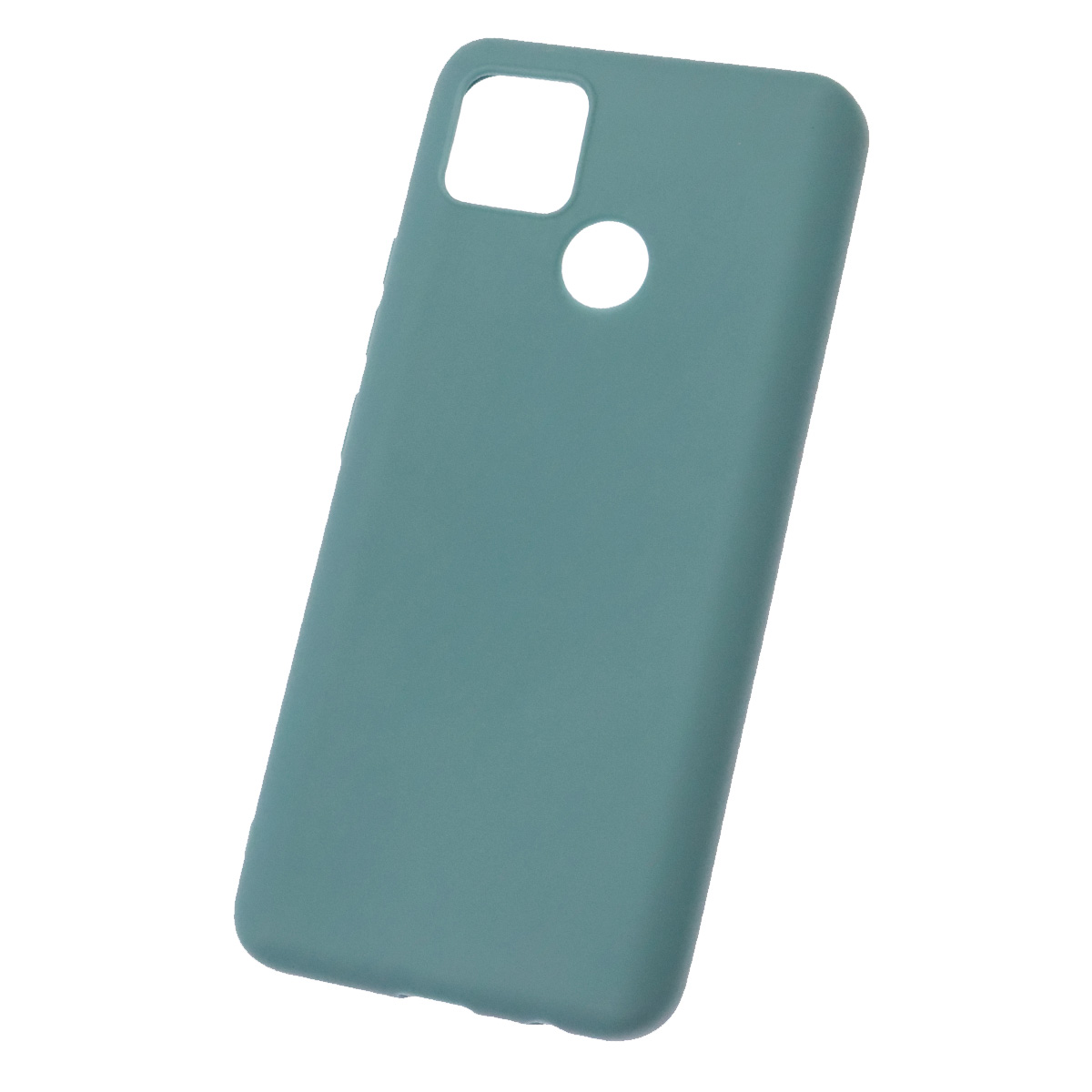 Чехол накладка Soft Touch для Realme C25, C25S, силикон, матовый, цвет хвойный Чехол накладка Soft Touch для Realme C25, C25S, силикон, матовый, цвет хвойный