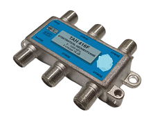 Антенный ответвитель (разветвитель) ТВ сигнала на 4 отвода 5-1000 MHz TLC ТАН-416F, затухание 16дБ