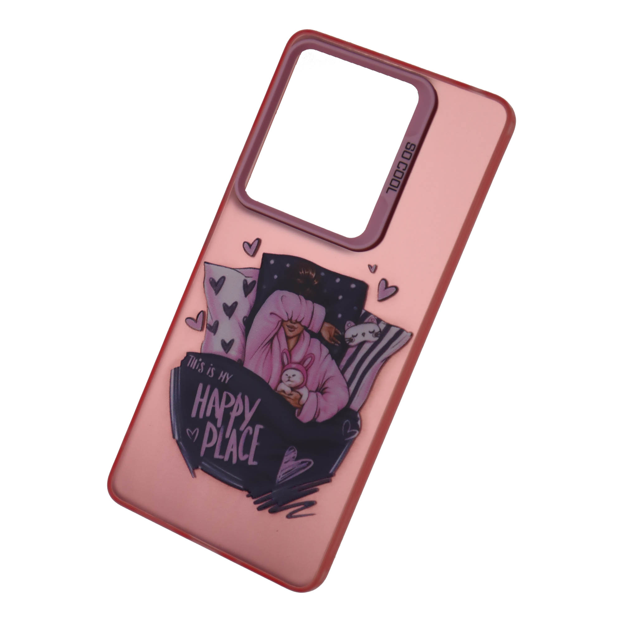 Чехол накладка для XIAOMI Redmi Note 13 Pro 4G, POCO M6 Pro 4G, пластик, силикон, рисунок THIS IS MY HAPPY PLACE