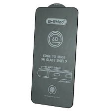 Защитное стекло 6D G-Rhino для SAMSUNG Galaxy S24, цвет окантовки черный