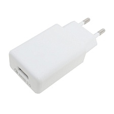 СЗУ (Сетевое зарядное устройство) MRM S8, 2A, 1 USB, QC3.0, цвет белый