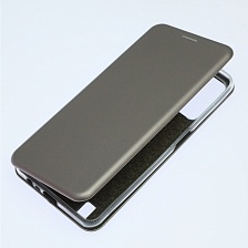 Чехол книжка STYLISH для Realme C31, экокожа, визитница, цвет серебристый Чехол книжка STYLISH для Realme C31, экокожа, визитница, цвет серебристый