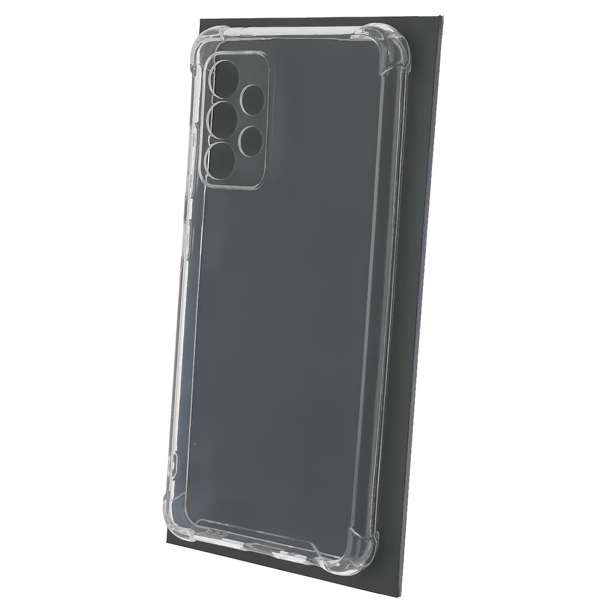 Чехол накладка для SAMSUNG Galaxy A52 (SM-A525F), противоударная, силикон, цвет прозрачный