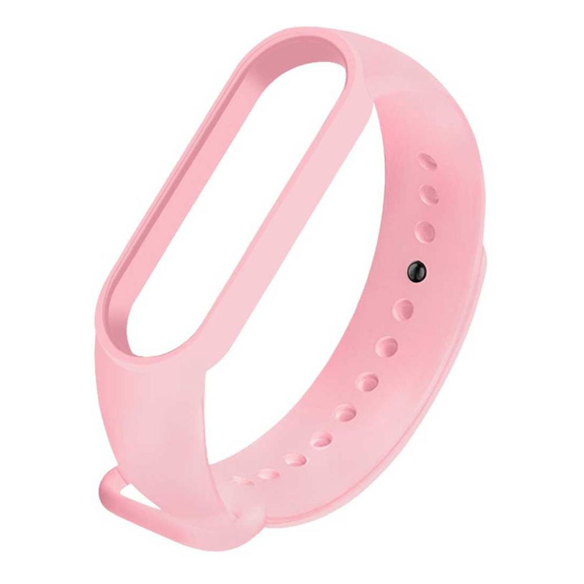 Сменный ремешок для фитнес браслета, смарт часов XIAOMI Mi Band 5, цвет розовый