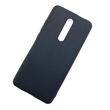 Чехол накладка для XIAOMI REDMI K20, силикон, цвет чёрный.