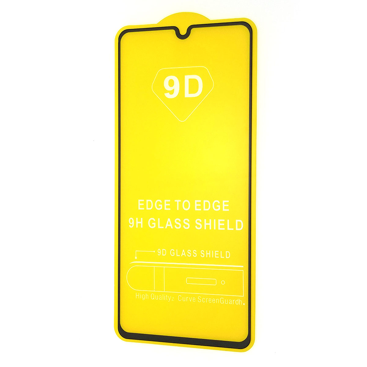Защитное стекло 9D для SAMSUNG Galaxy A41 (SM-A415), цвет окантовки черный