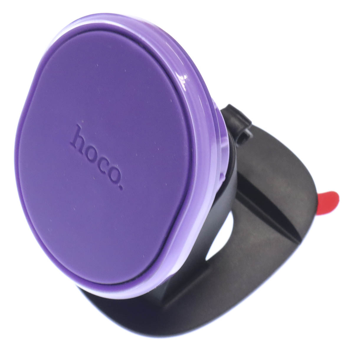 Автомобильный магнитный держатель HOCO H2 Crystal magnetic car holder для смартфона, на панель, цвет фиолетовый